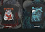 create custom skull and skeleton illustration for clothing